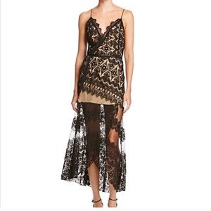 Jen’s Pirate Booty Cathedral Lace Mesh Wrap Dress